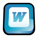microsoft, office, word icon