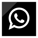 logo, media, social, whatsapp svg vector icon