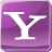 logo, media, search engine, social, social media, square, yahoo icon