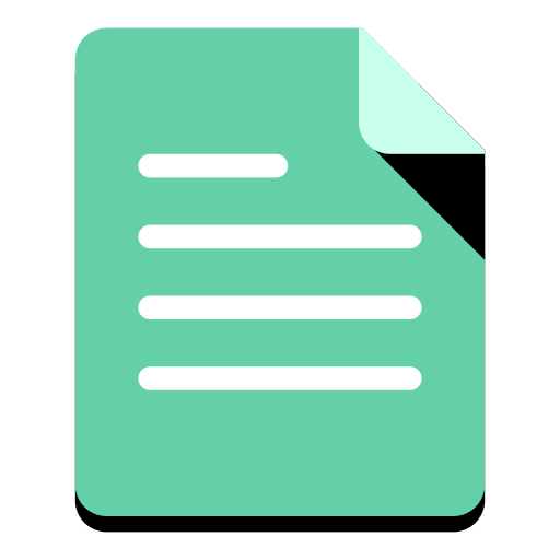 Doc svg vector icon