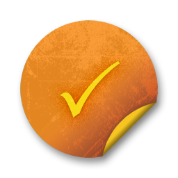 orange,grunge,sticker,badge icon