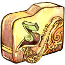 folder,music icon