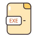 document, exe, exe , files, folders svg vector icon