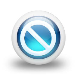 glossy,blue,orb icon