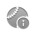 ball,baseball,info icon