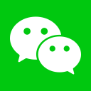 chat, logo, media, network, social, square, wechat svg vector icon
