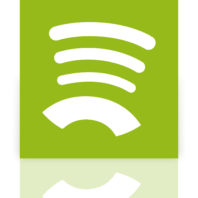 mirror, spotify icon