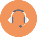 communication, device, headphone, headset, media, multimedia, skype svg vector icon