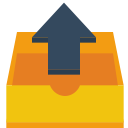 box, out svg vector icon