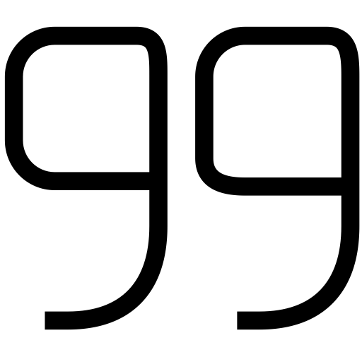 Quote Right svg vector icon