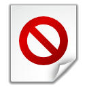 broken, file, no access icon
