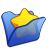 folder,blue,favourite icon