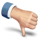 thumb,down,descend,download,fall,decrease,descending icon