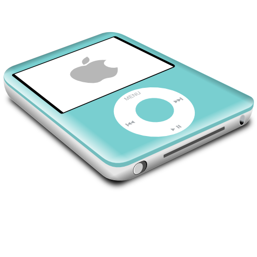 blue,ipod,nano icon