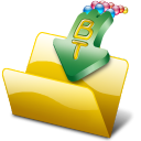 bittorrent,folder,bt icon