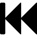 backward, fast svg vector icon