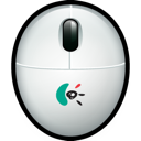 logitech, mouse icon