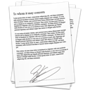 contract, document, references, signature icon