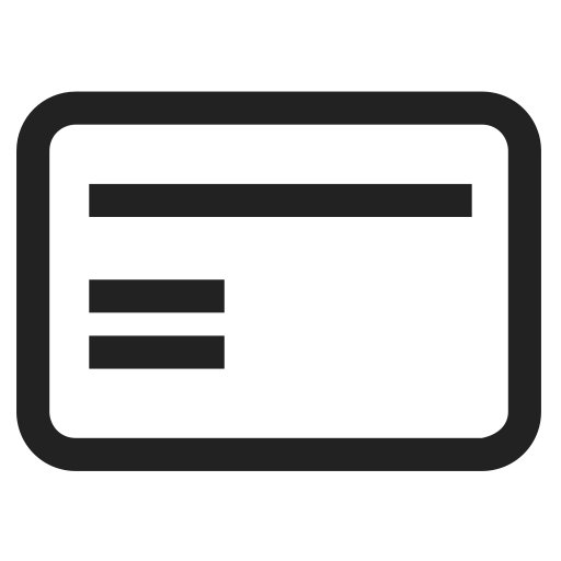 Year Card Sales svg vector icon