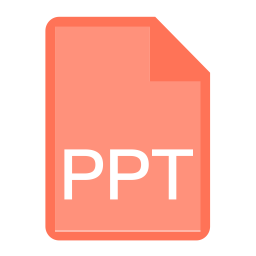 Ppt S svg vector icon