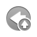 arrow,left,left up,up icon