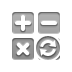 calculator,button,refresh icon