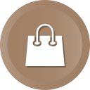 bag, cart, goods, items, shopping svg vector icon