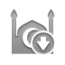mosque,down icon