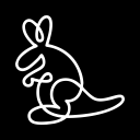 gowalla, mobile svg vector icon