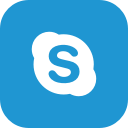 connect, media, skype, social svg vector icon