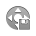 node,diskette icon