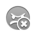smiley,angry,close icon