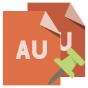 file,format,push,pin icon