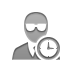 agent,clock icon