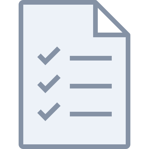 Checklist svg vector icon