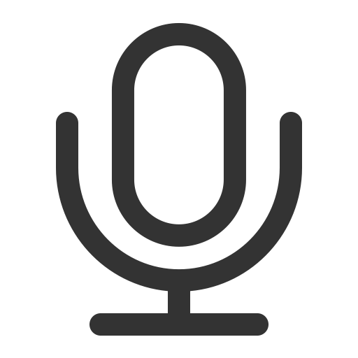 Voice svg vector icon