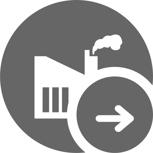 The Production Of Materials And Materials svg vector icon