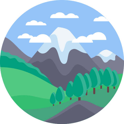 Mountain svg vector icon