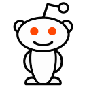 bubble, communication, reddit svg vector icon