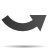edit,redo,arrow,black,grey,right,write,writing,next,forward,yes,correct,ok icon