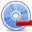 cd, delete icon