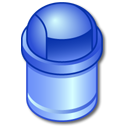 recycle,bin,empty,blank icon