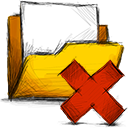 deny, folder icon