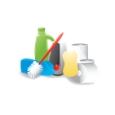 cleaning, janitor, materials icon