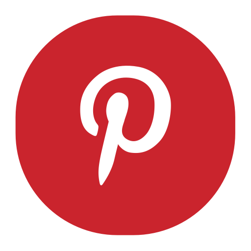 Pinterest svg vector icon