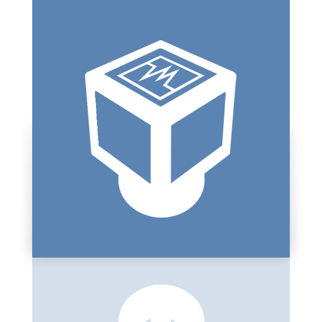 mirror, virtualbox icon