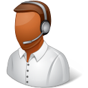 male, technicalsupportrepresentative icon