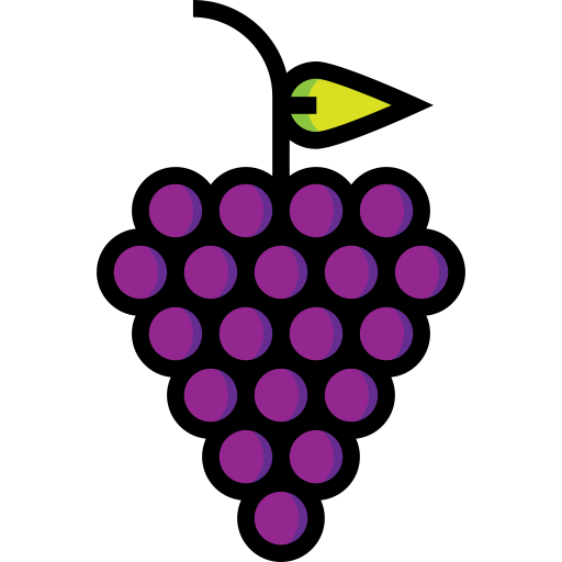 Grape svg vector icon