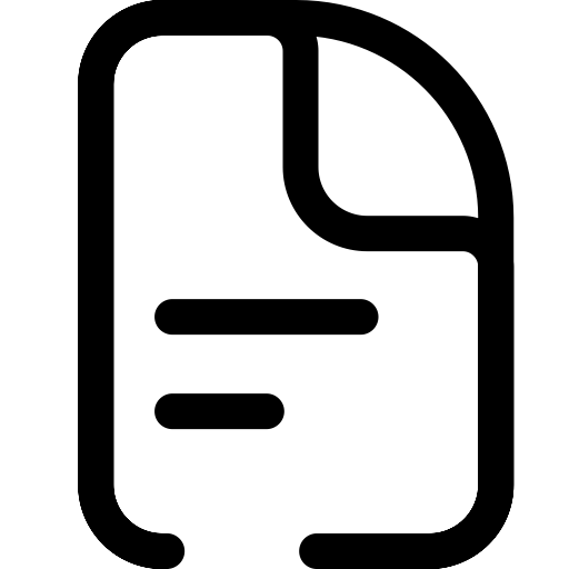 Reference Template svg vector icon