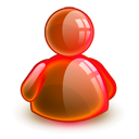 online,red icon